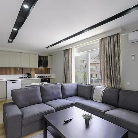 Apartamento Modern Flat W Balcony 5 Min To Beach In Kemer Antalya